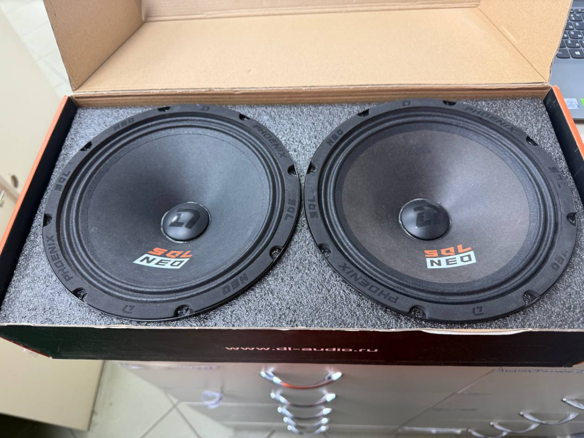 Автоакустика передняя DL Audio Phoenix SQL 200