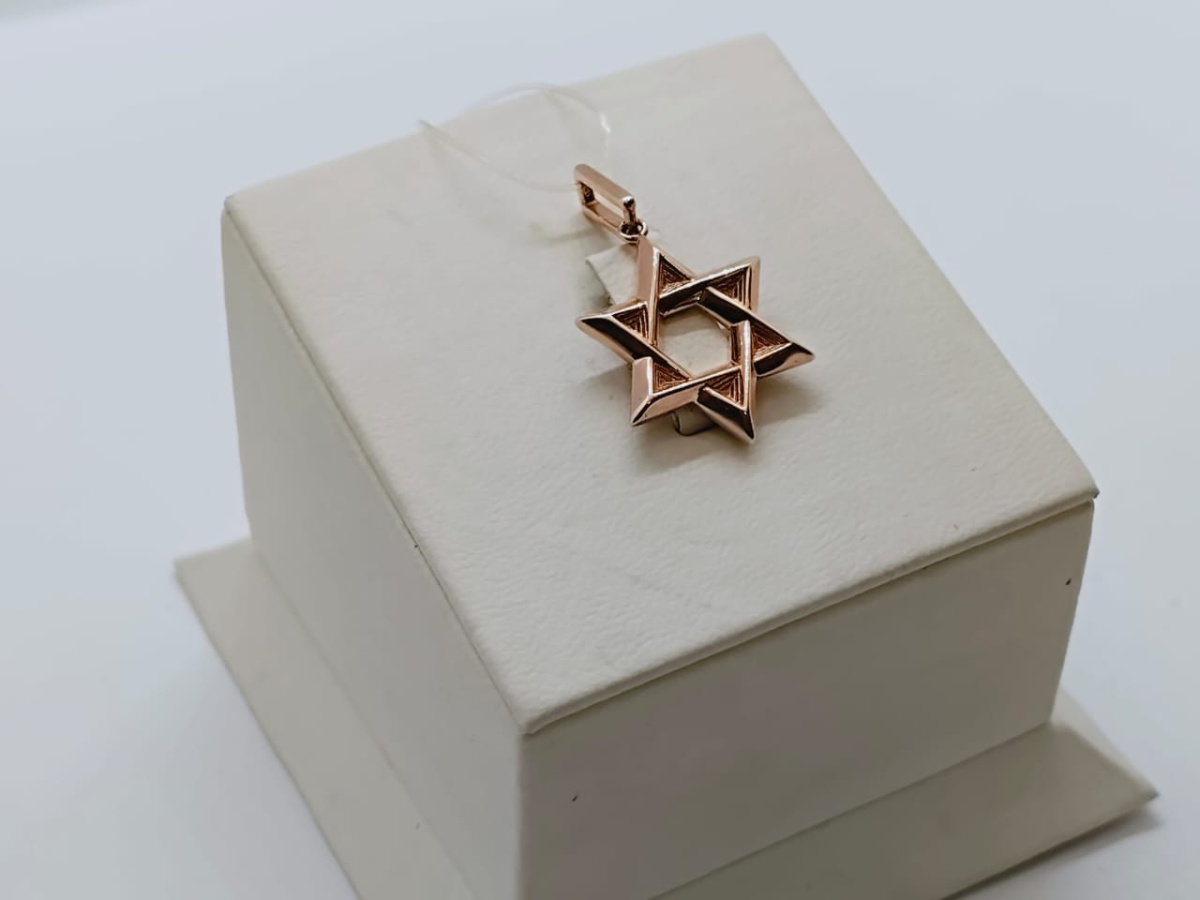 00-63-0183-00 ПОДВЕСКА БЕЗ КАМНЯ (Au 585)