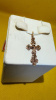 ПОДКБК585 ПОДВЕСКА КРЕСТ БЕЗ КАМНЯ (Au 585)