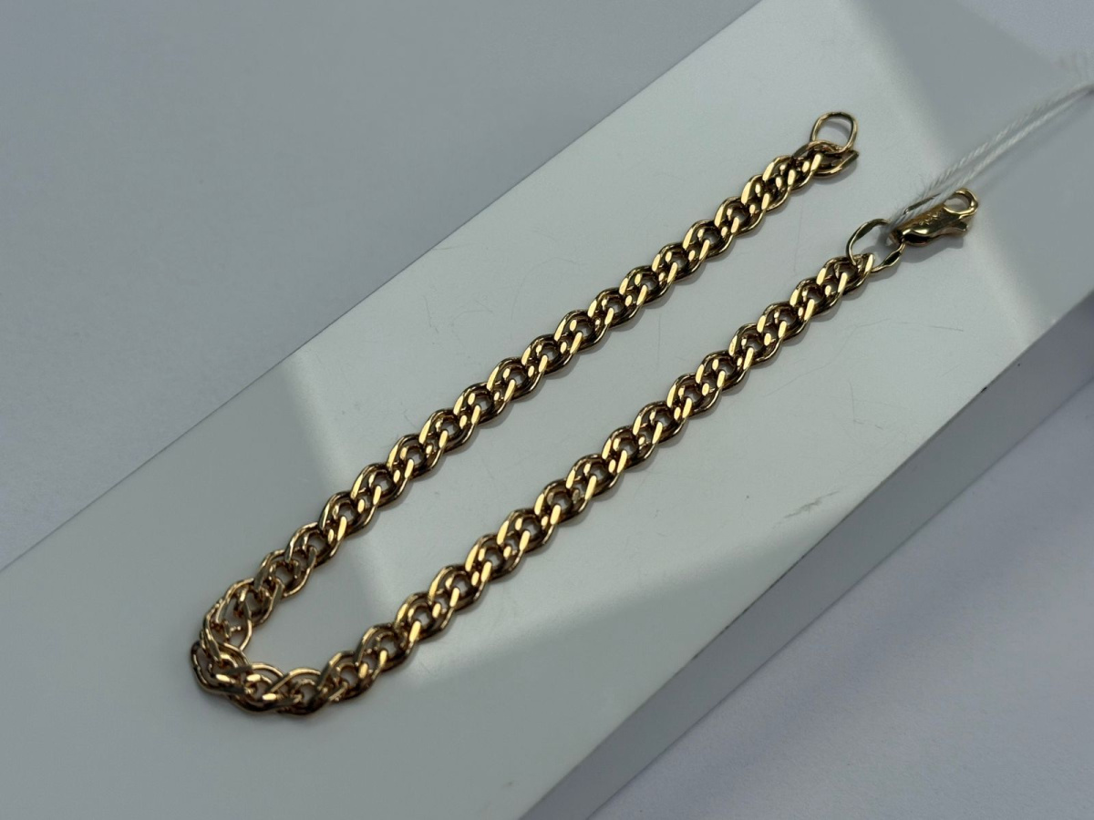 БРАСЛЕТ ПОЛНОВЕСНЫЙ Нона Au 585