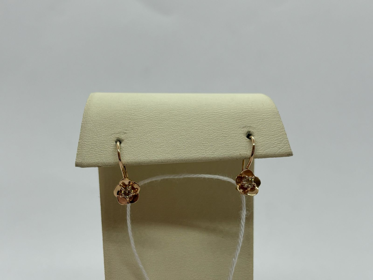 СЕРЬГИ БРИЛЛИАНТ (Au 585)