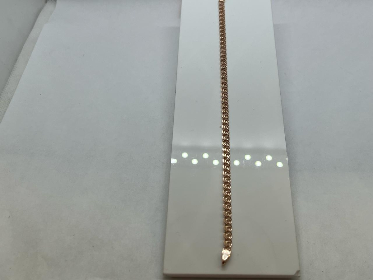 БРАСЛЕТ ПОЛНОВЕСНЫЙ Лав Au 585