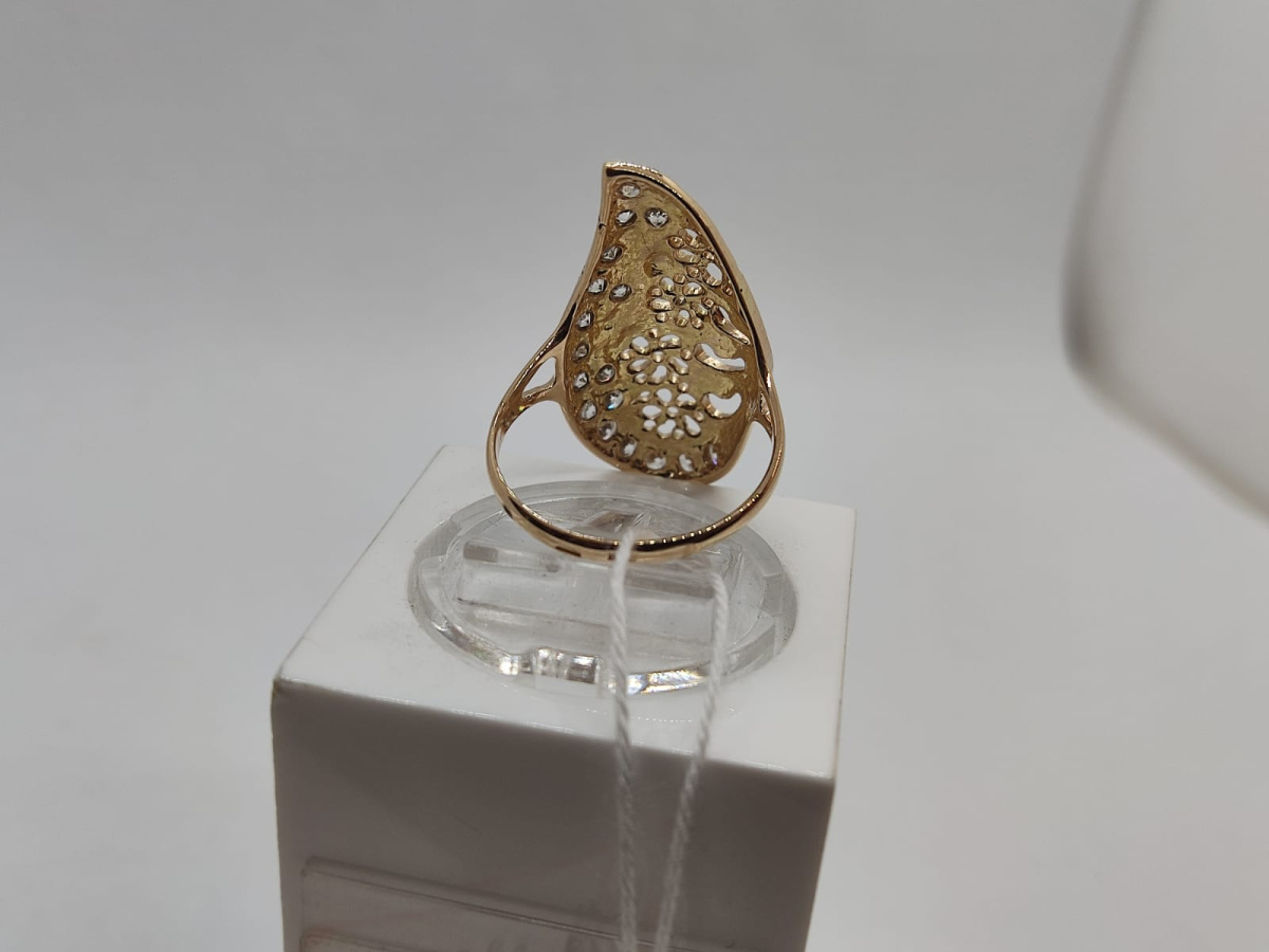 КОЛКМИ585 КОЛЬЦО С КАМНЯМИ (Au 585) КОЛКМИ585 КОЛЬЦО С КАМНЯМИ (Au 585)