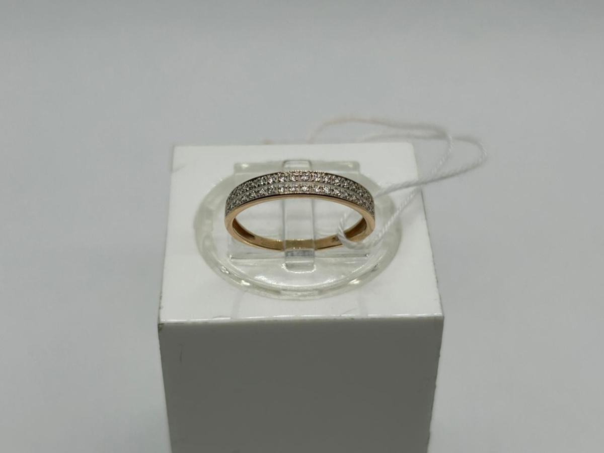 КОЛКМИ585 КОЛЬЦО С КАМНЯМИ (Au 585)