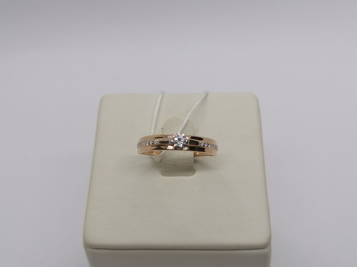 КОЛКМИ585 КОЛЬЦО С КАМНЯМИ (Au 585) КОЛКМИ585 КОЛЬЦО С КАМНЯМИ (Au 585)