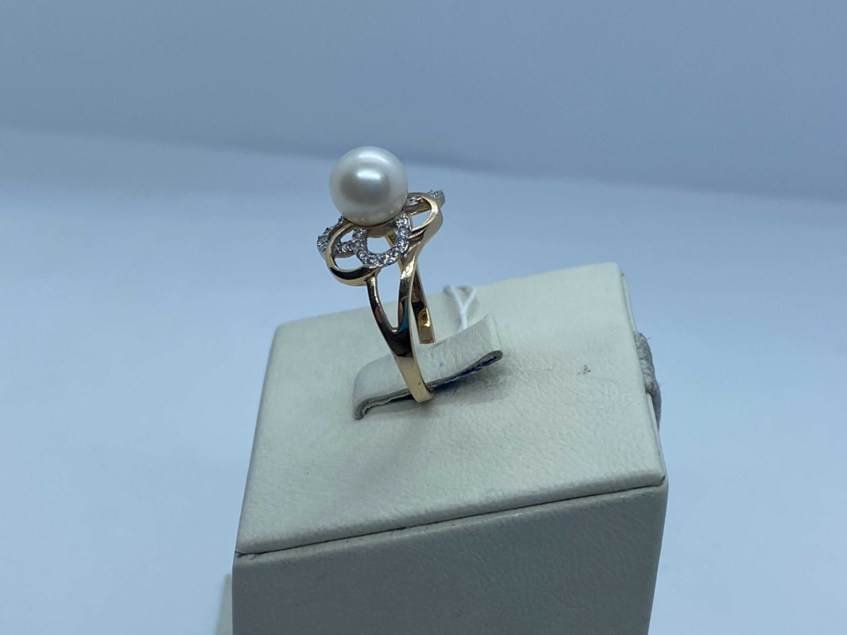 КОЛКМИ585 КОЛЬЦО С КАМНЯМИ (Au 585)