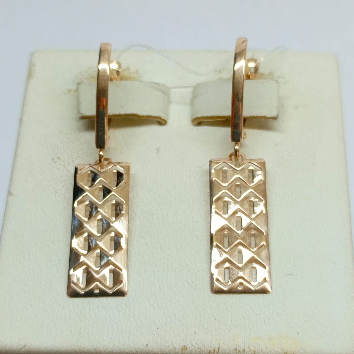 СЕРЬГИ БЕЗ КАМНЯ (Au 585)