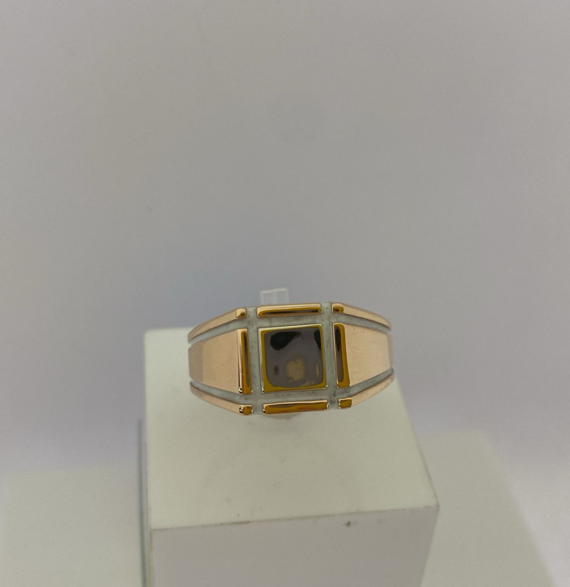 КОЛЬЦО ПЕЧАТКА Эмаль (Au 585)