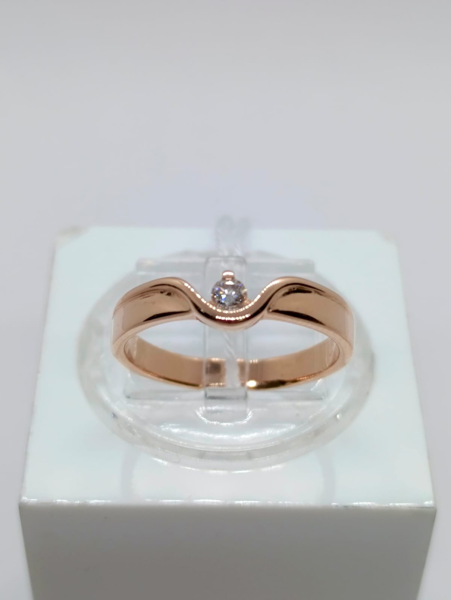 КОЛЬЦО БРИЛЛИАНТ Au 585