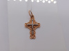 ПОДВЕСКА КРЕСТ БЕЗ КАМНЯ (Au 585)