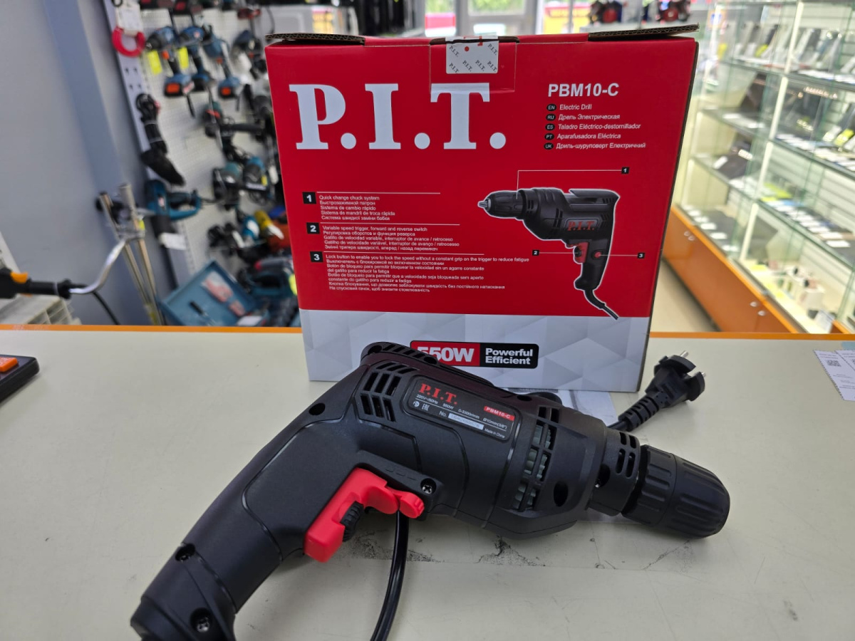 Дрель-безударная P.I.T. PBM10-C