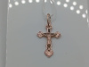 ПОДВЕСКА КРЕСТ БЕЗ КАМНЯ (Au 585)