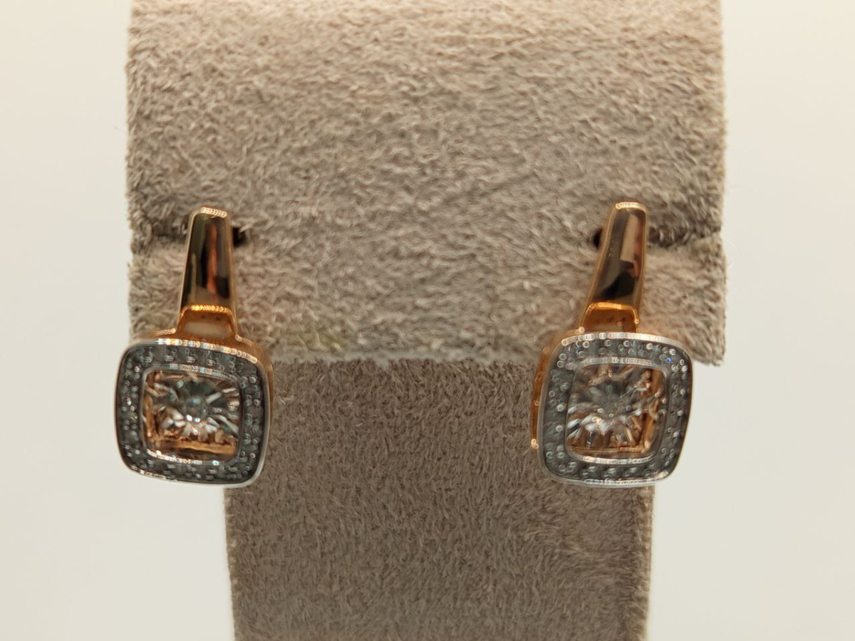 СЕРЬГИ БРИЛЛИАНТ (Au 585)