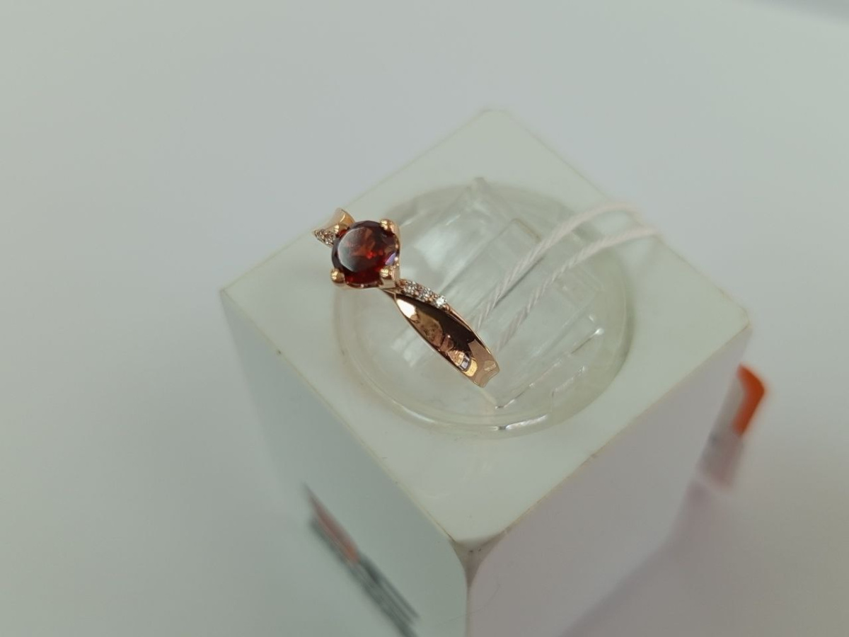 КОЛКМИ585 КОЛЬЦО С КАМНЯМИ (Au 585)