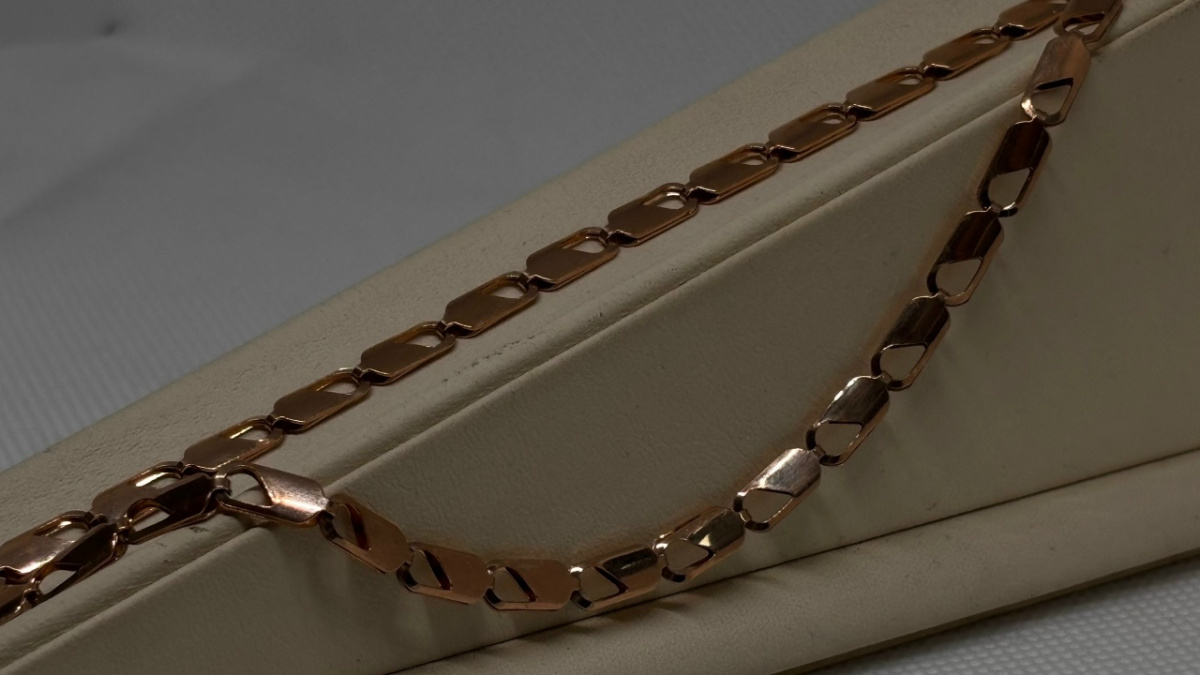 ЦЕПЬ ПОЛНОВЕСНАЯ Штамповка (Au 585)