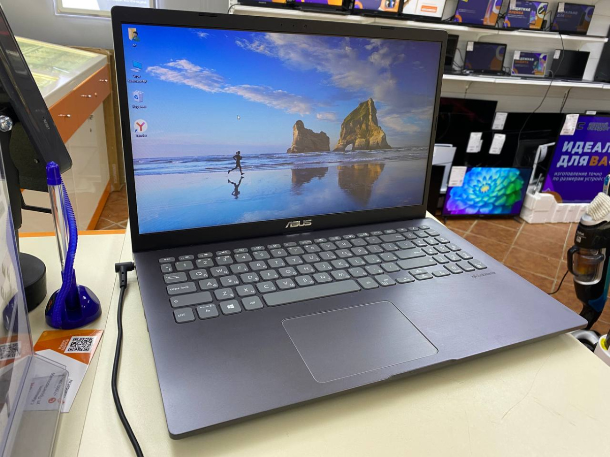 Ноутбук ASUS D509D; Ryzen 3 3200U, GeForce MX230, 4 Гб, Нет, 500 Гб