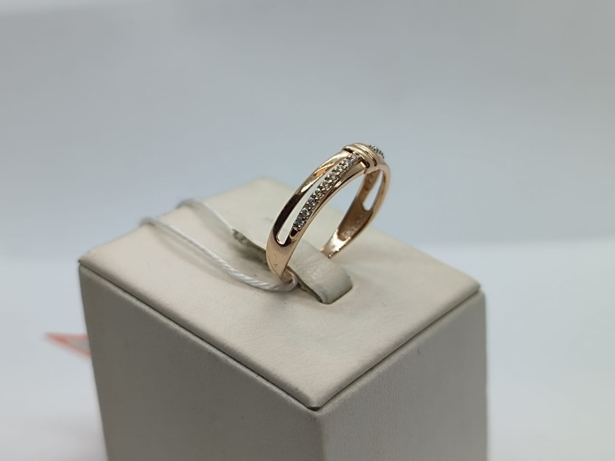 КОЛКМИ585 КОЛЬЦО С КАМНЯМИ (Au 585)