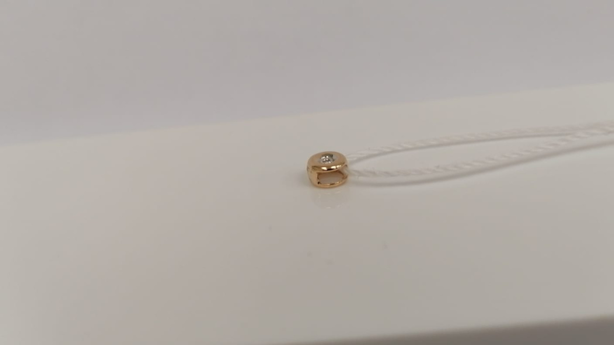 ПОДВЕСКА С КАМНЕМ (Au 585)