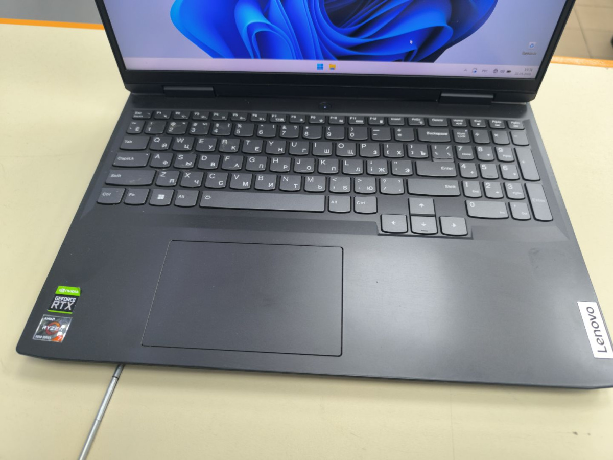 Ноутбук Lenovo; Ryzen 7 6800H, GeForce RTX 3050 Ti, 16 Гб, 1 Tb, Нет