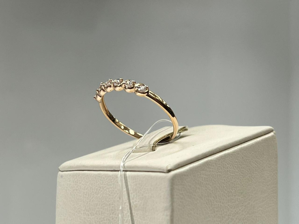 51-110-00742-1 КОЛЬЦО С КАМНЯМИ (Au 585)