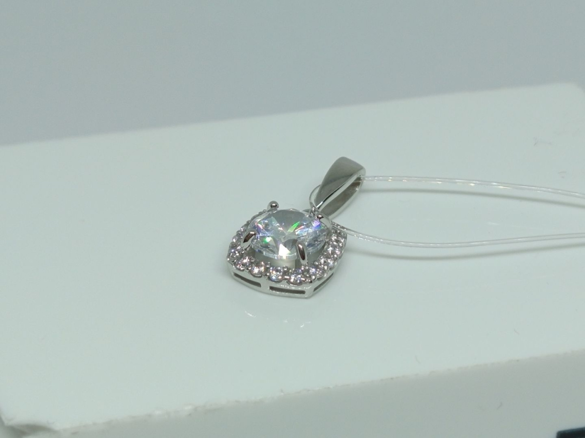 ПОДВЕСКА С КАМНЯМИ (Au 585)