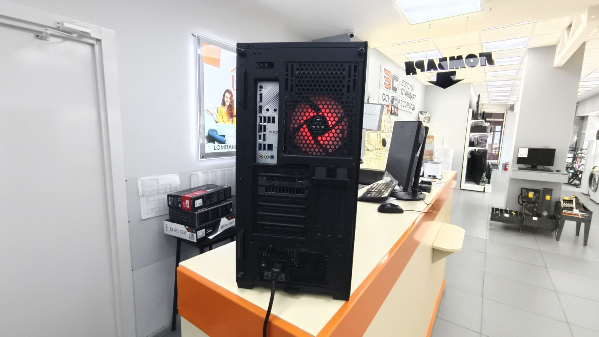 Системный блок Cougar; Ryzen 5 7600, Radeon RX 7800 XT, 32 Гб, 1.5 Tb, Нет