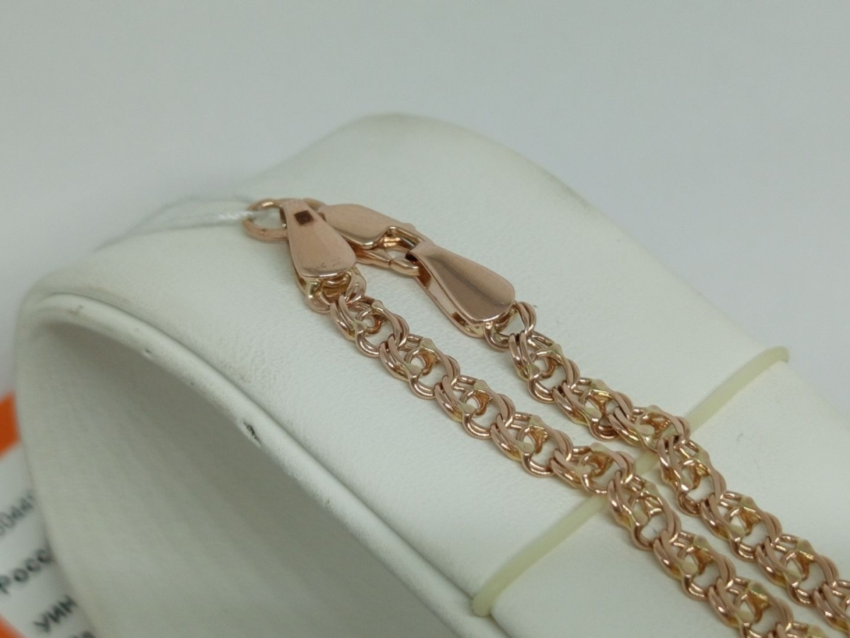 ЦЕПЬ ПОЛНОВЕСНАЯ Бисмарк арабский (Au 585)