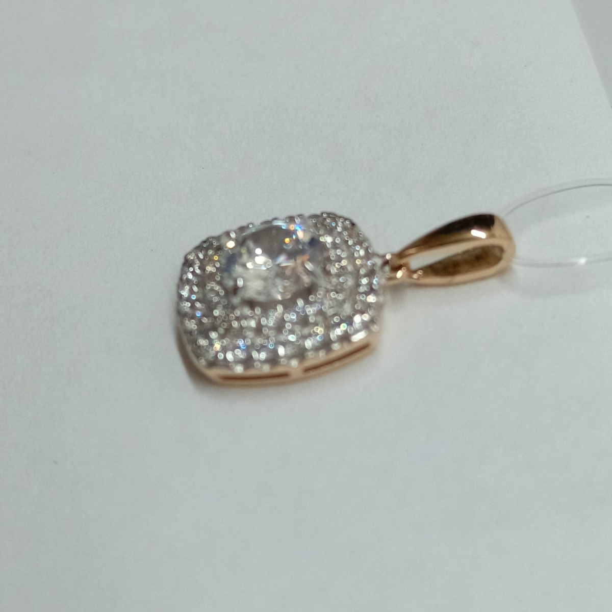 ПОДВЕСКА С КАМНЯМИ (Au 585)