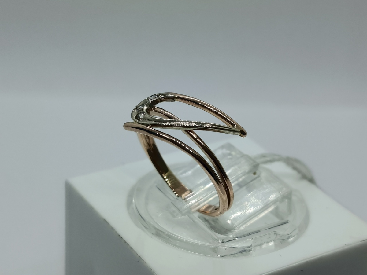 КОЛКМИ585 КОЛЬЦО С КАМНЯМИ (Au 585) КОЛКМИ585 КОЛЬЦО С КАМНЯМИ (Au 585)