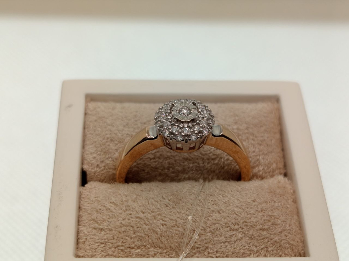 КОЛЬЦО БРИЛЛИАНТ (Au 585)