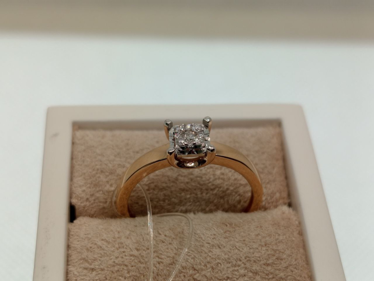 КОЛЬЦО БРИЛЛИАНТ (Au 585)