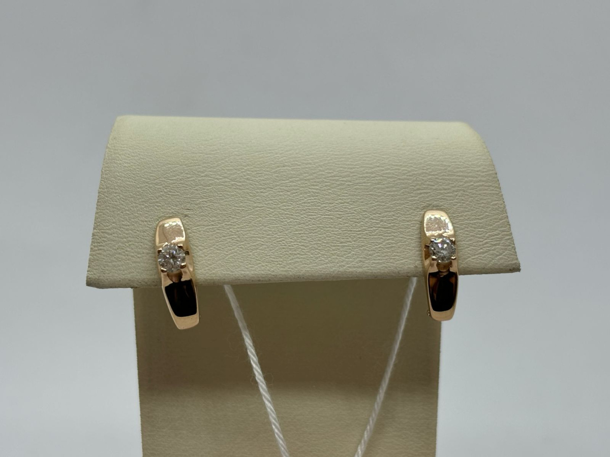 СЕРЬГИ БРИЛЛИАНТ (Au 585)