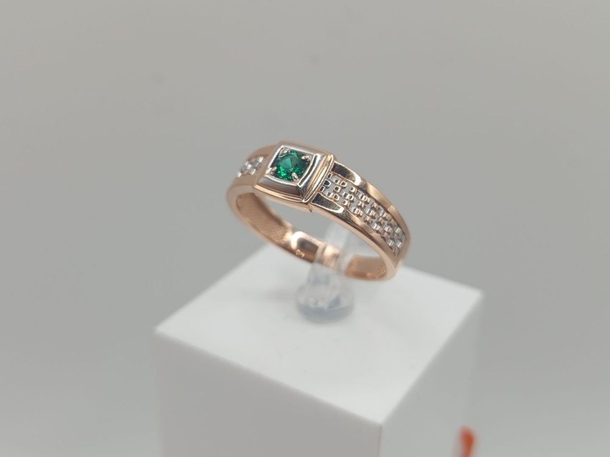 ПЕЧКМ585 ПЕЧАТКА С КАМНЕМ (Au 585)