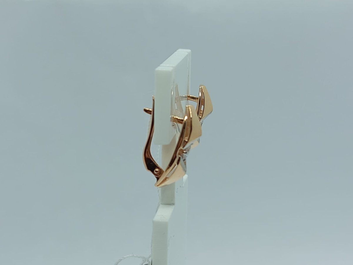 СЕРЬГИ С КАМНЕМ (Au 585)