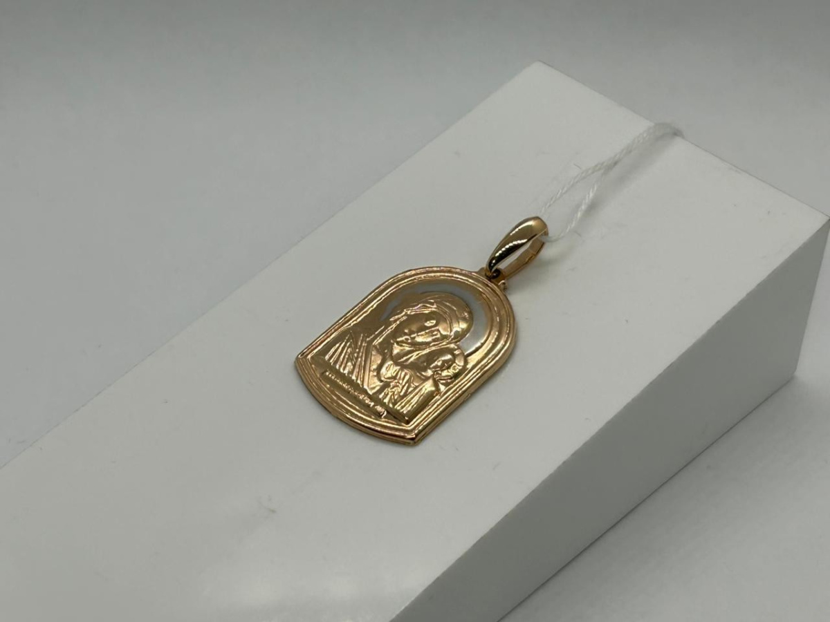 ПОДИБК585 ПОДВЕСКА ИКОНА БЕЗ КАМНЯ (Au 585)