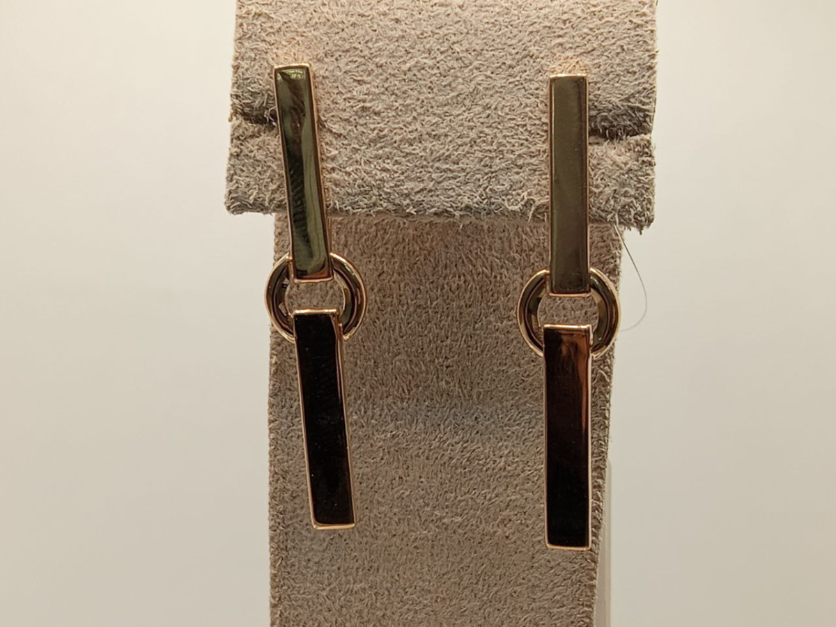 СЕРЬГИ БЕЗ КАМНЯ (Au 585)