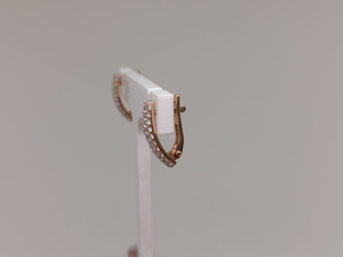 СЕРЬГИ С КАМНЯМИ (Au 585)