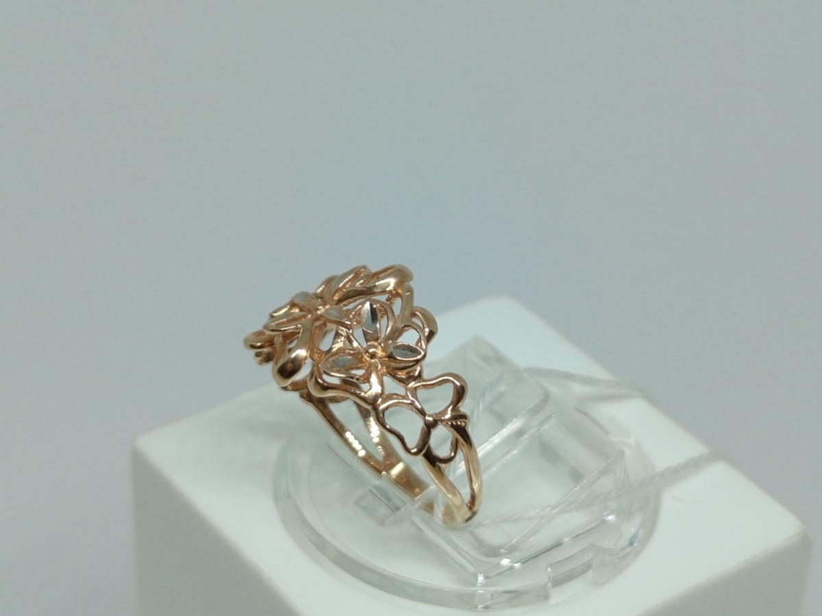 КОЛБКМ585 КОЛЬЦО БЕЗ КАМНЯ (Au 585)