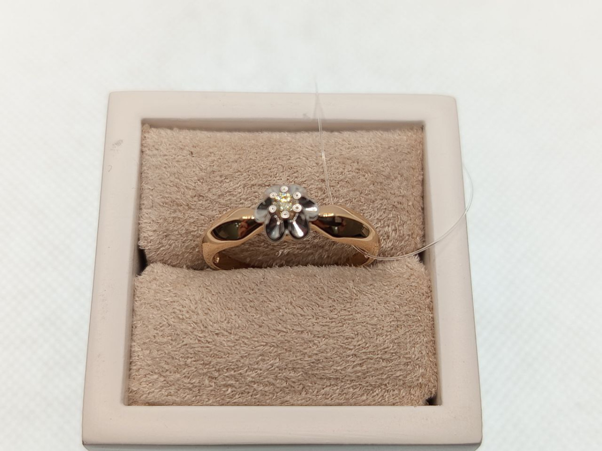 КОЛЬЦО БРИЛЛИАНТ (Au 585)