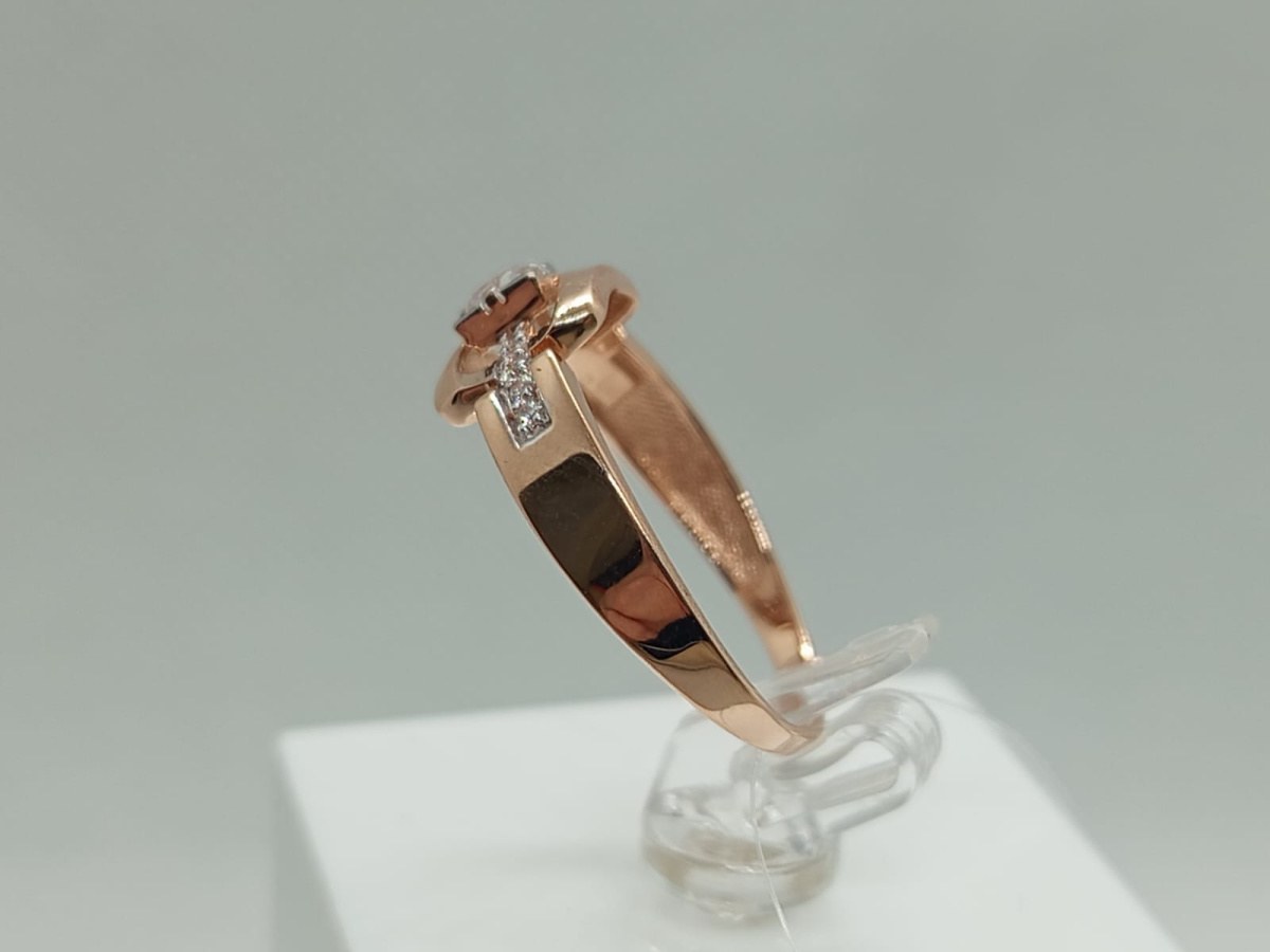 КОЛЬЦО С КАММНЯМИ (Au 585)