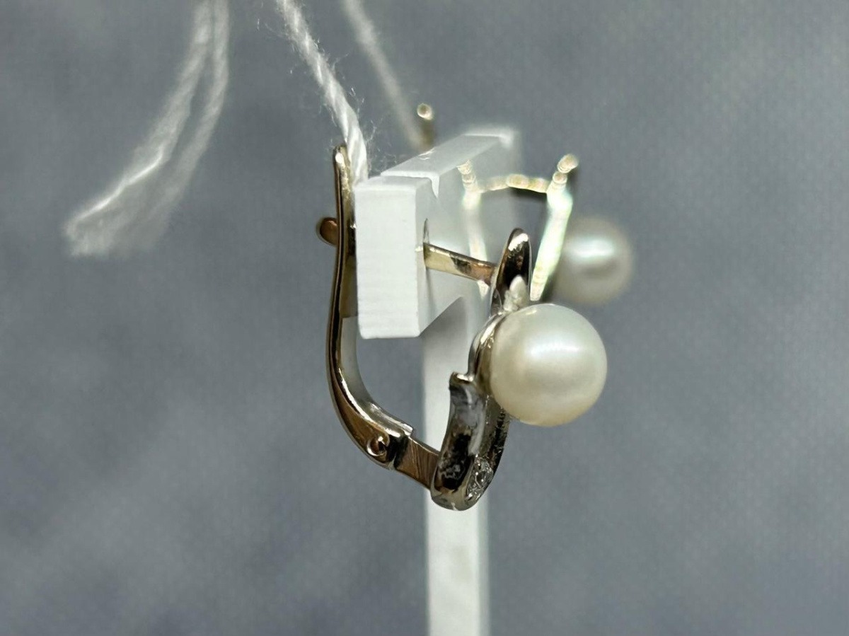 СЕРЬГИ С КАМНЯМИ (Au 585)