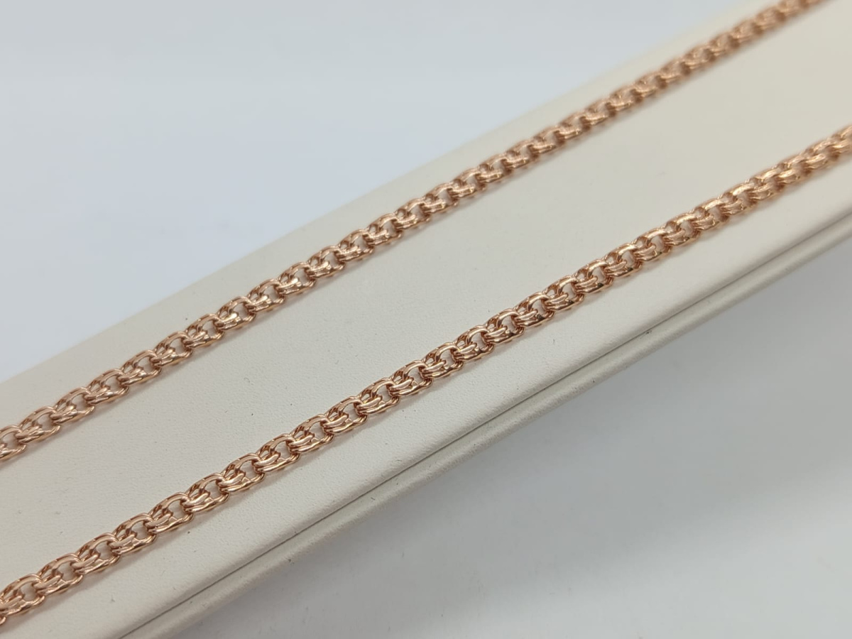 ЦЕПЬ ПОЛНОВЕСНАЯ Бисмарк (Au 585)