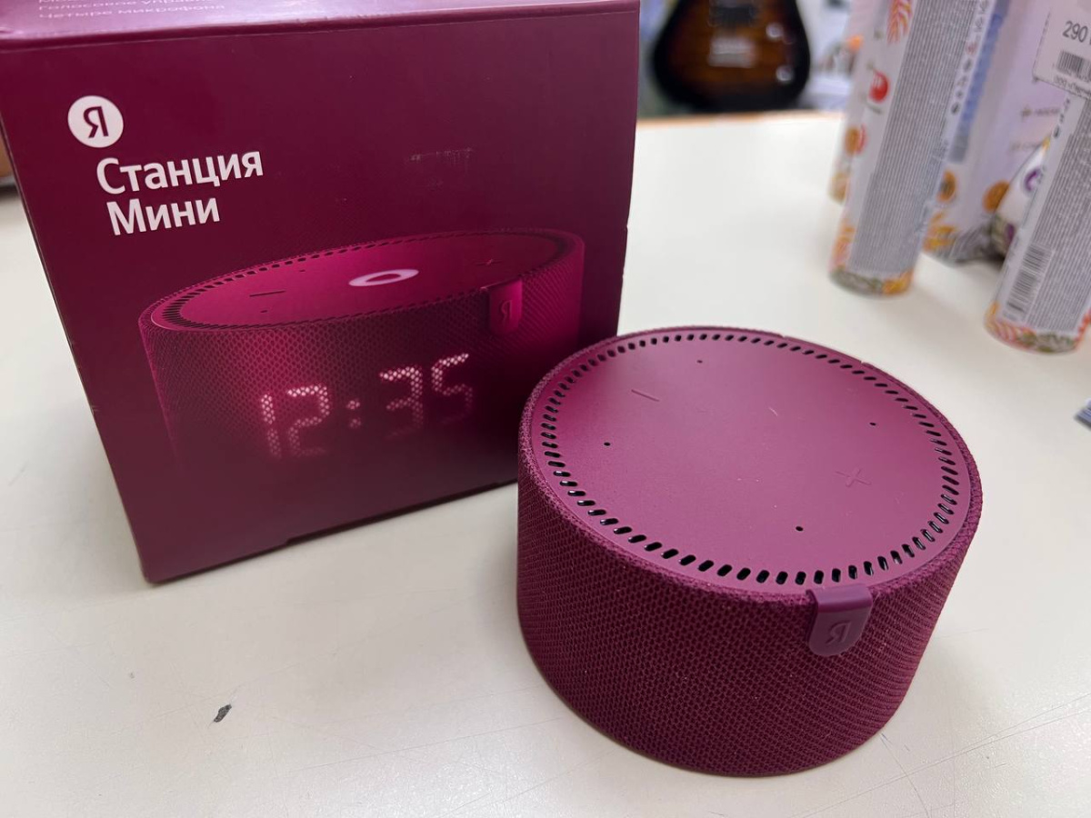 Портативная акустика Яндекс Станция Мини