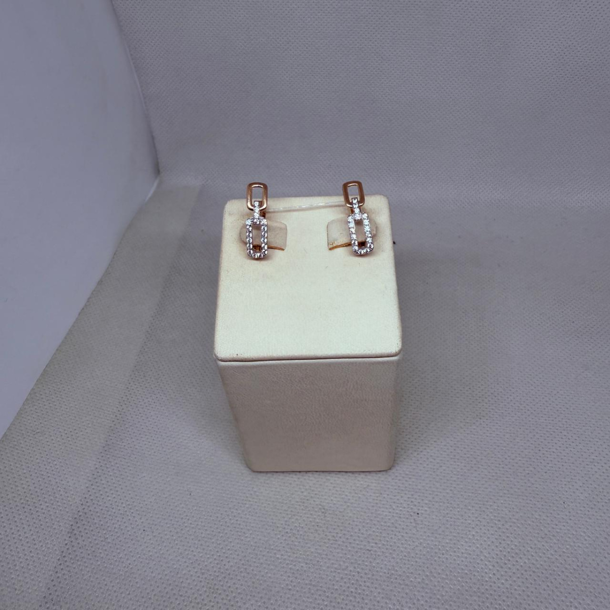 СЕРЬГИ С КАМНЯМИ (Au 585)