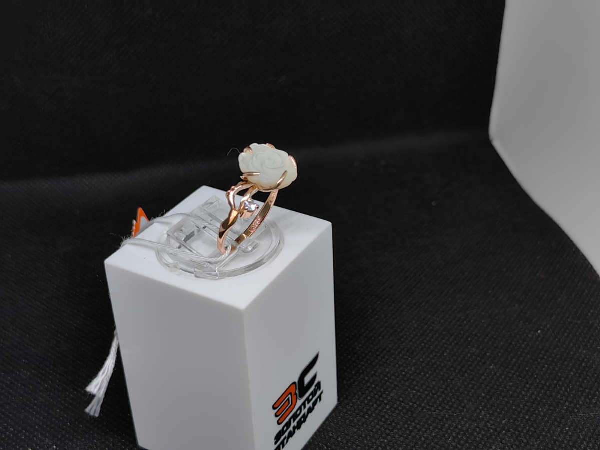 КОЛКМИ585 КОЛЬЦО С КАМНЯМИ (Au 585)