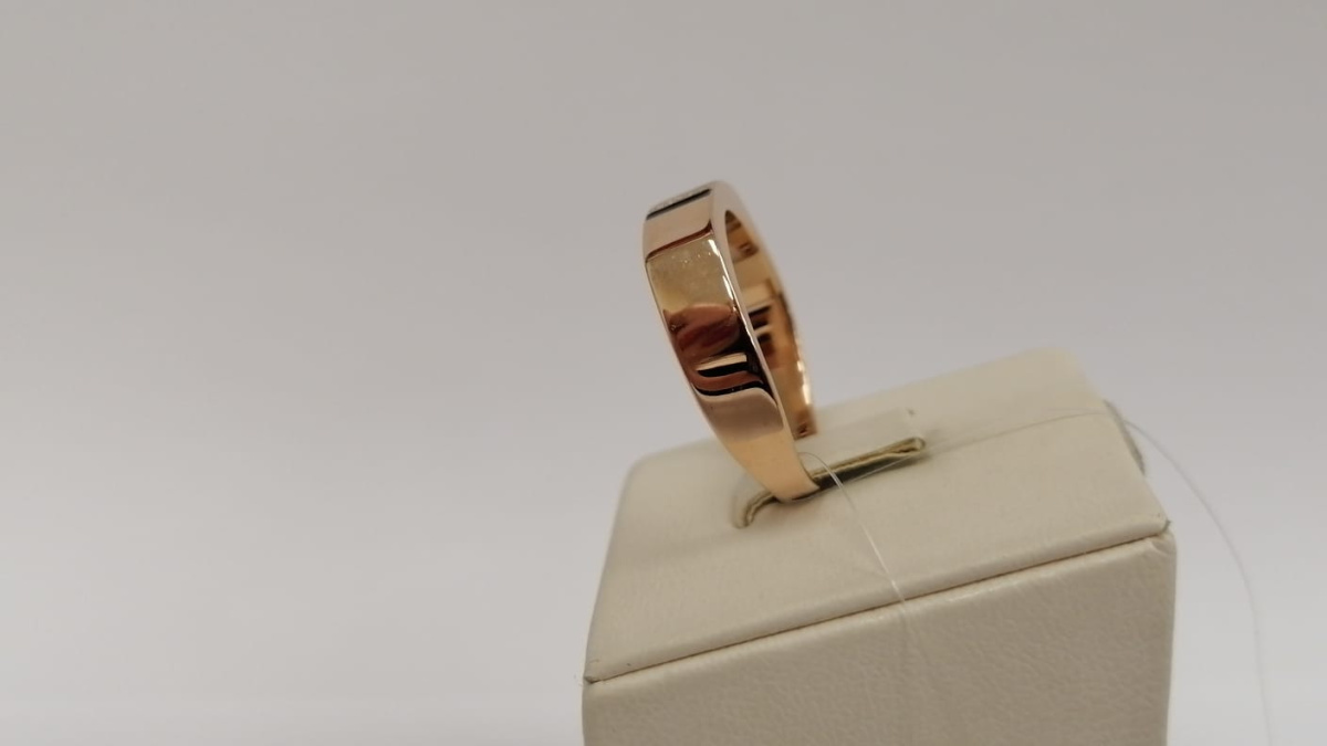 ПЕЧАТКА С КАМНЯМИ (Au 585)