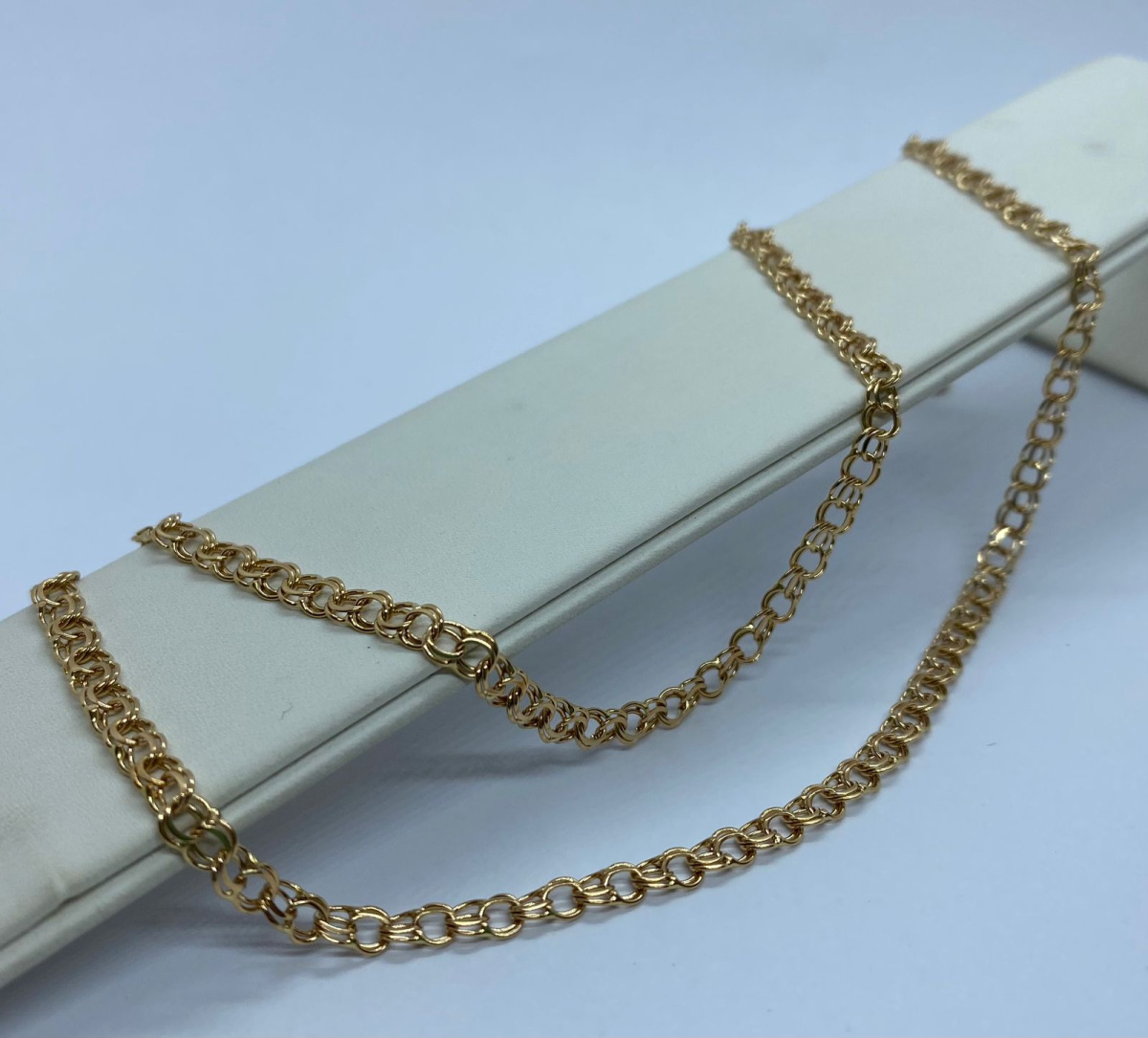 ЦЛБС585 ЦЕПЬ ПОЛНОВЕСНАЯ Бисмарк (Au 585)