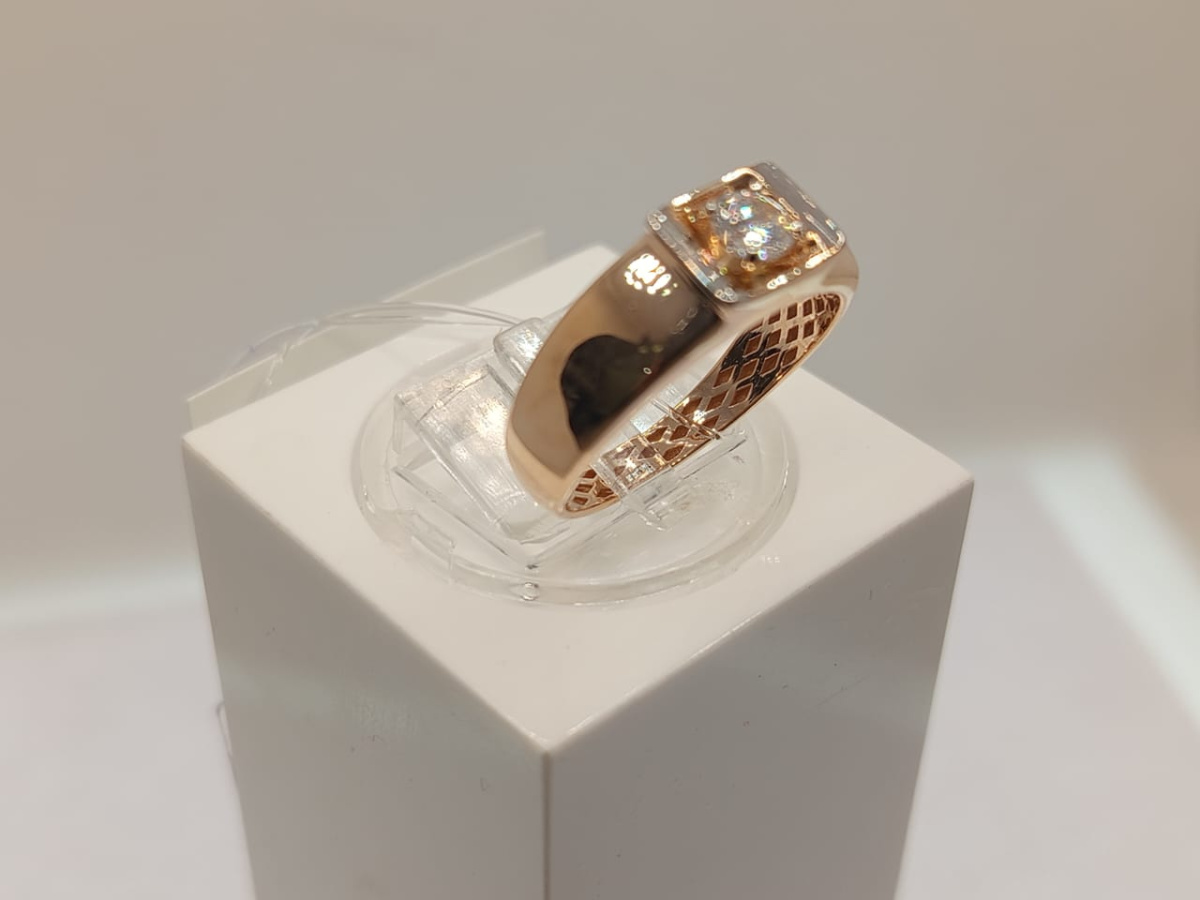 КОЛЬЦО С КАМНЕМ (Au 585)