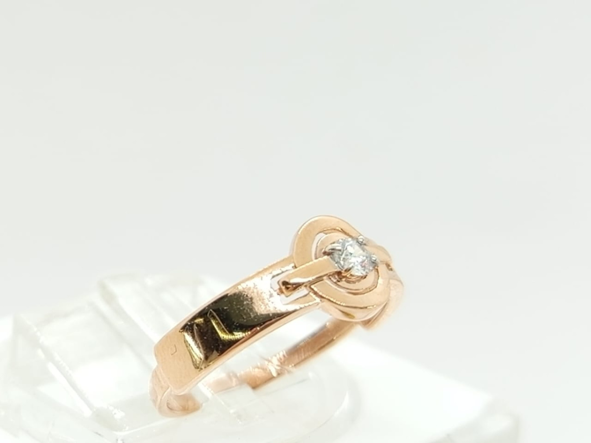 КОЛЬЦО С КАМНЕМ (Au 585)