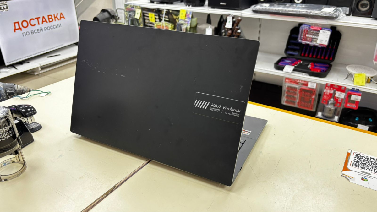 Ноутбук ASUS VivoBook Go 15 E1504F; Ryzen 5 7520U, AMD Radeon (TM) Graphics, 16 Гб, 512 GB, Нет